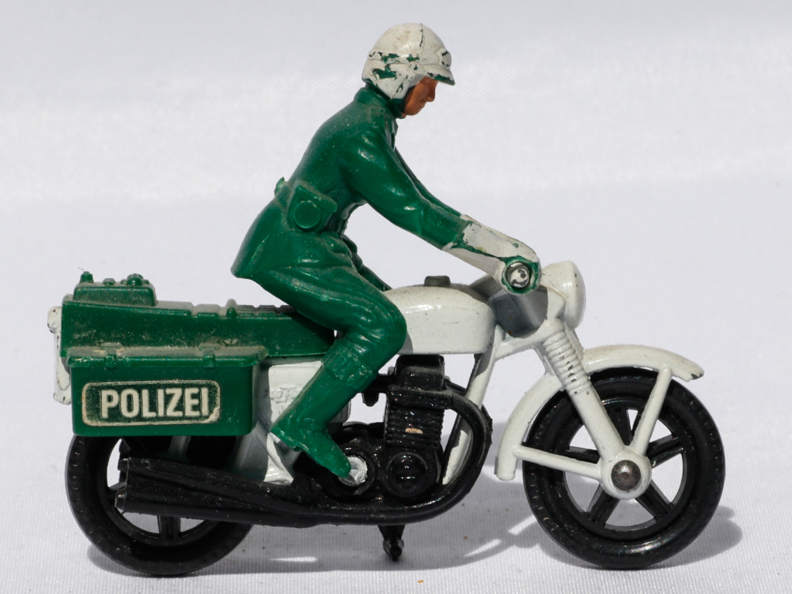 Matchbox Police Motor Cyclist